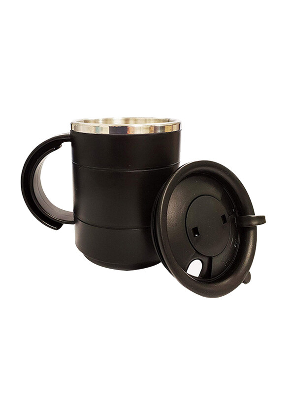 

Home Pro 420ml Desk Mug, Black