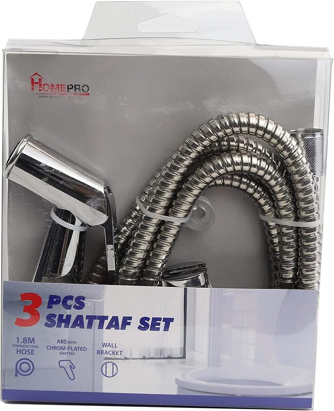 Home Pro Shattaf Set, 5339, Silver