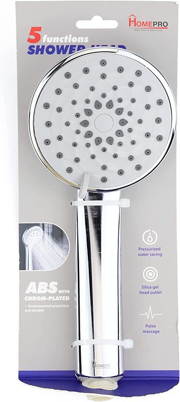 Home Pro Shower Head, 5349, Silver