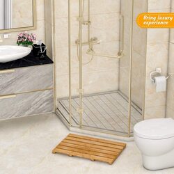 Home Pro Bathroom Mat, 5392, Brown