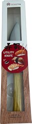 Home Pro 5-inch Utility Knife, Silver/Brown