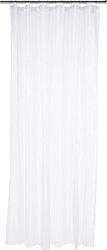 Home Pro Polyester Shower Curtain, 180 x 200cm, White