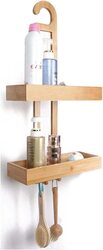 Home Pro Wall Organizer Shower Caddy, 5395, Brown