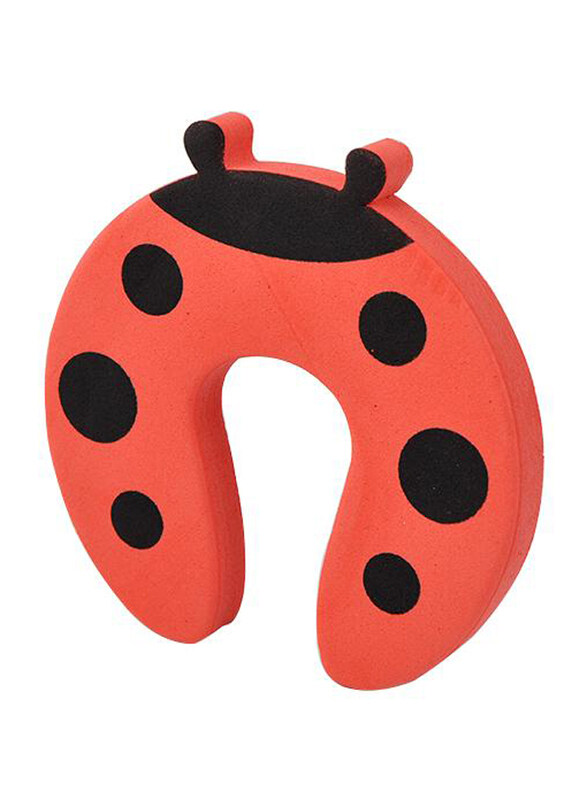 

Home Pro Ad+ Baby Safety EVA Door Stopper, 2 Pieces, Red