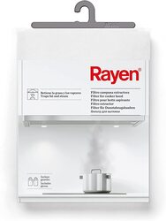 Rayen Extractor Filter with 2 Gloves, 45 x 54 cm, 3 Pieces, White