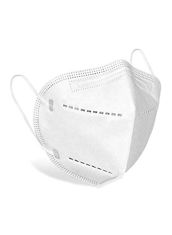 

Home Pro KN95 5 Layers Face Mask, White, 10 Pieces