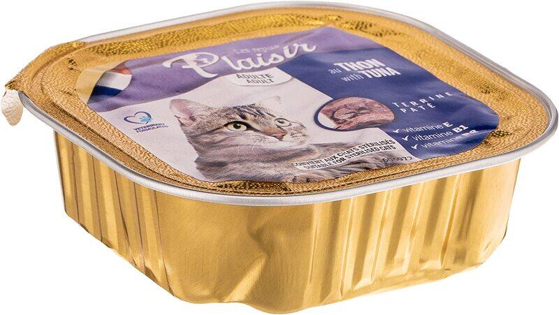 

Plaisir Cats Pate Rich in Tuna, 05224, 100g