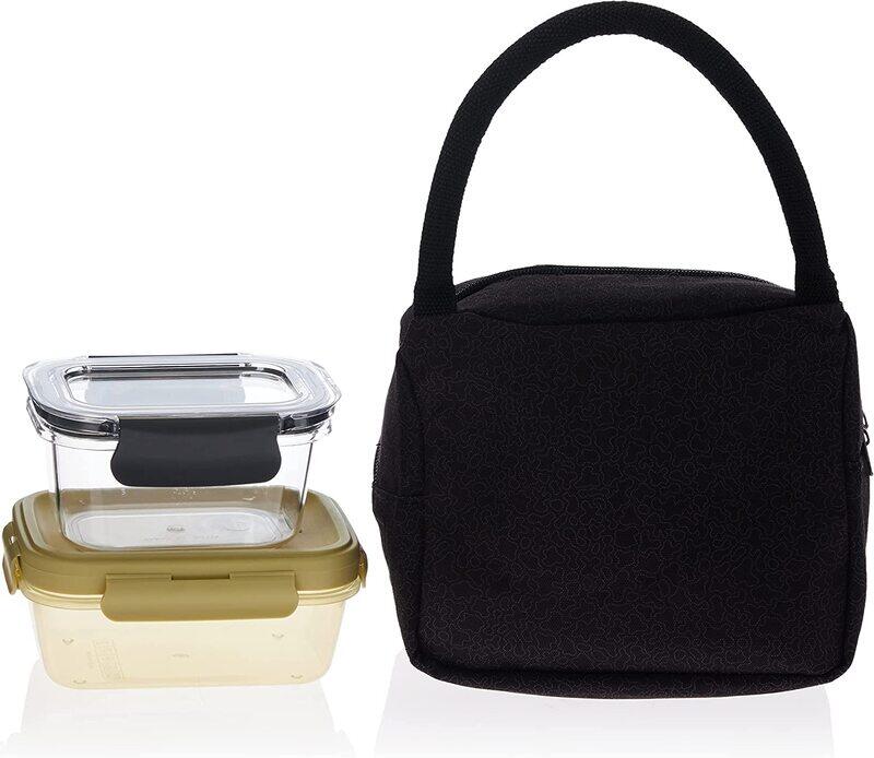 

Home Pro Lunch Bag with Food Container, Black