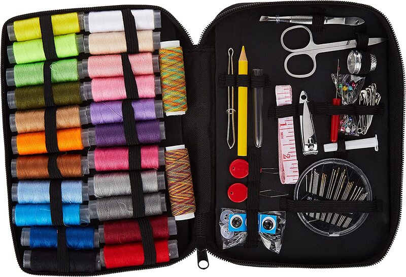 Home Pro Portable Sewing Kit, 95 Pieces, Multicolour