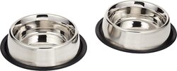 Les Filous Anti-Skid Bowl Dog Dish, 710ml, Silver