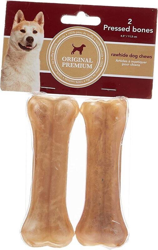 

Les Filous Pressed Bone Dog Chew, 4.5 Inch, 40-45g, 2 Pieces
