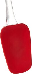 Home Pro Silicone Head Spatula, Red/Clear