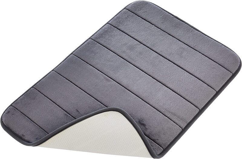 Home Pro Tapate Bath Mat, Dark Blue