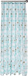 Home Pro Printed Polyester Shower Curtain, 180cm, Multicolour