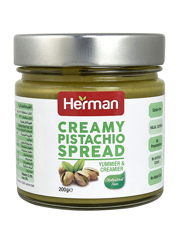 Herman Creamy Pistachio Spread, 200g