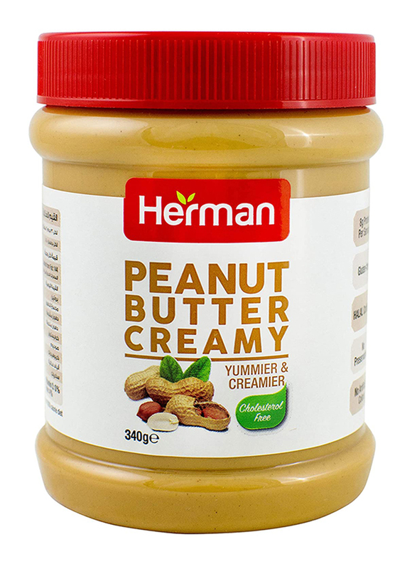 Herman Peanut Butter Creamy Spread, 340g