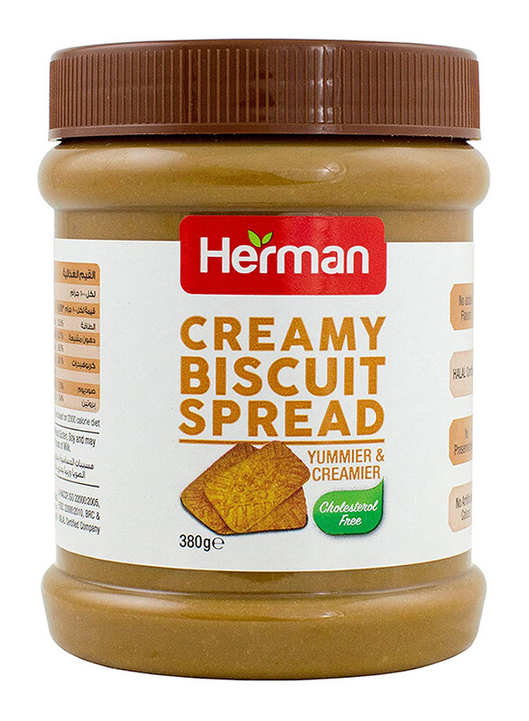 

Herman Creamy Biscuit Spread, 380g