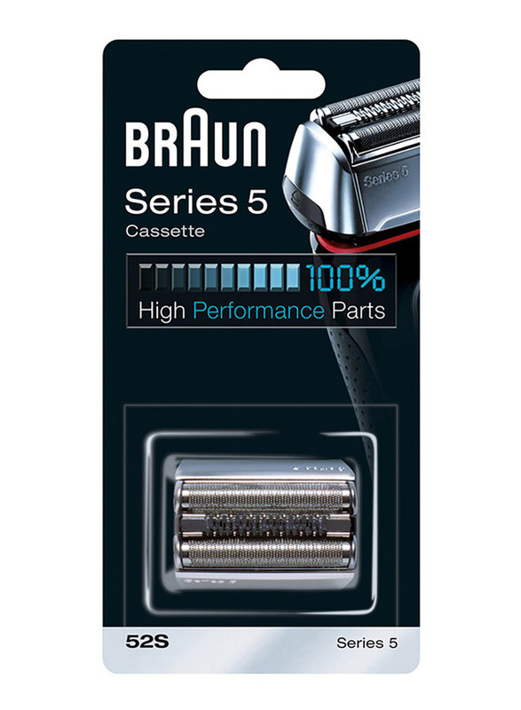 Braun Series 5 52S Foil & Cutter Replacement Head, Silver, 1 Piece