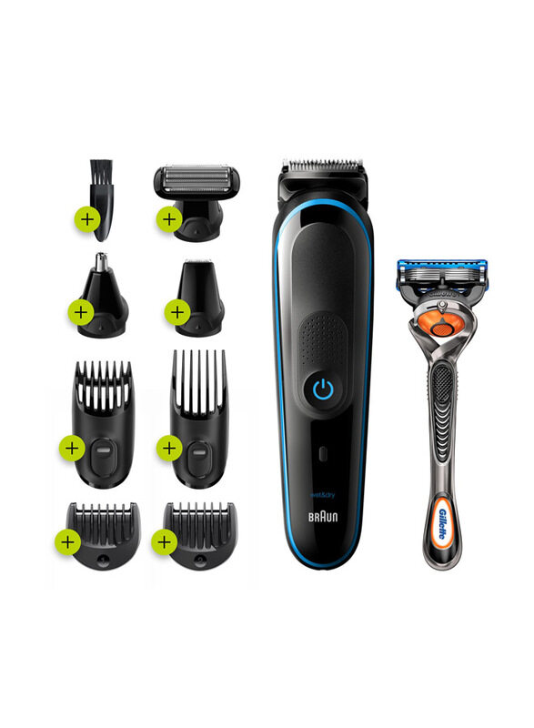 

Braun MGK5280 9-in-1 Multi Grooming Rechargeable Trimmer Kit, Black