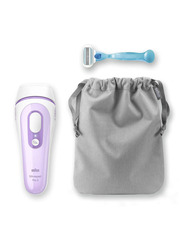 Braun Silk-expert Pro 5 PL 3011 IPL Hair Removal System with 2 Extras, White/Purple, 3 Pieces