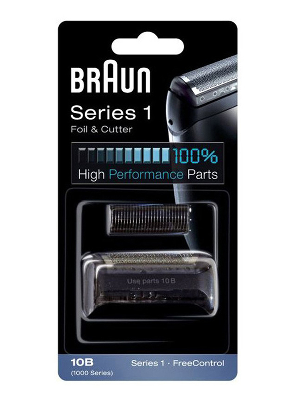 Braun Series 1 10B Foil & Cutter Shaver Replacement Head, Black, 1 Piece