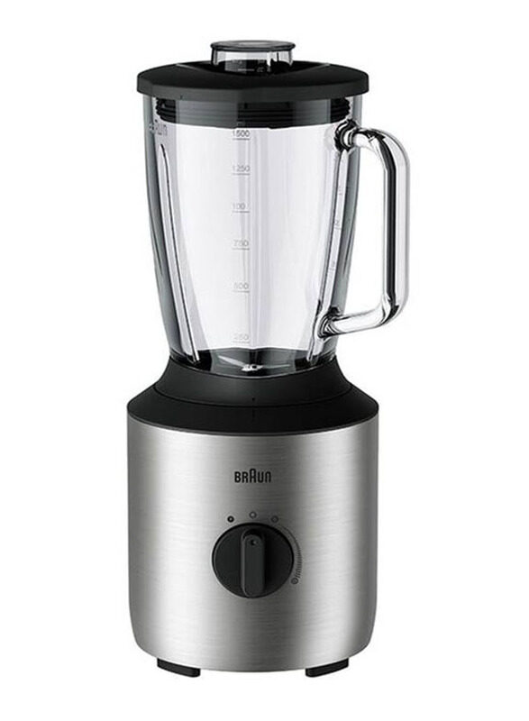 

Braun 1.5L Power Blend Glass Jug Blender, 800W, JB 3273, Multicolour