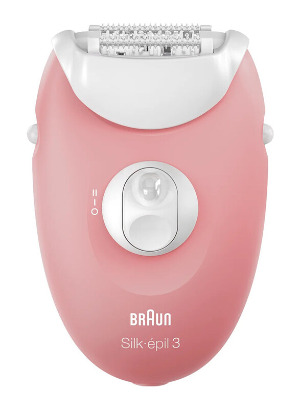 

Braun Silk Epil Soft Perfection Epilator, SE 3430, Pink/White
