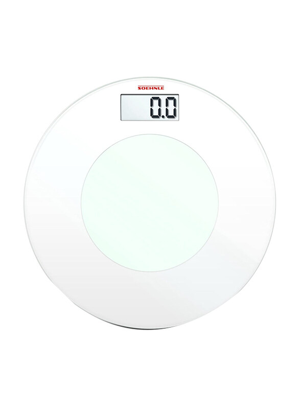 

Soehnle Circle Balance Digital Bathroom Scale, 63330, White