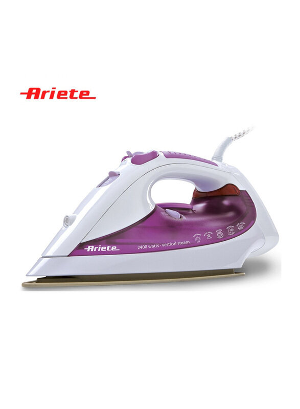 

Ariete Steam Iron, 2400W, 6216, Pink