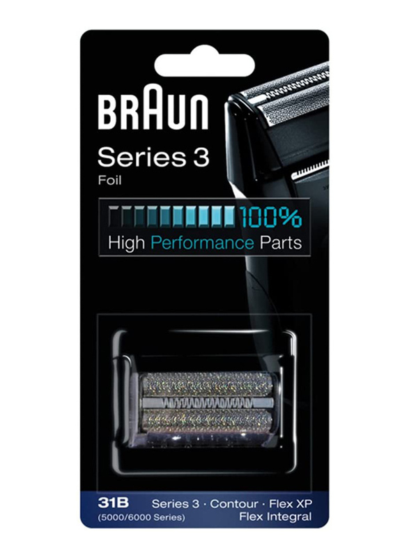 Braun Series 3 31B Foil Replacement Shaver, Black, 1 Piece