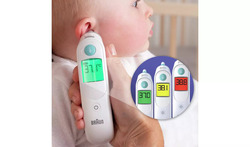 Braun ThermoScan 6 Ear Thermometer, IRT6515, White