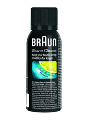Braun SC 8000 Shaver Cleaner Aerosol Spray, Blue, 100ml