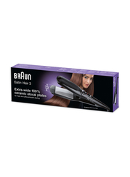 Braun Satin Hair 3 Hair Straightener, ES1/ST 310, Black