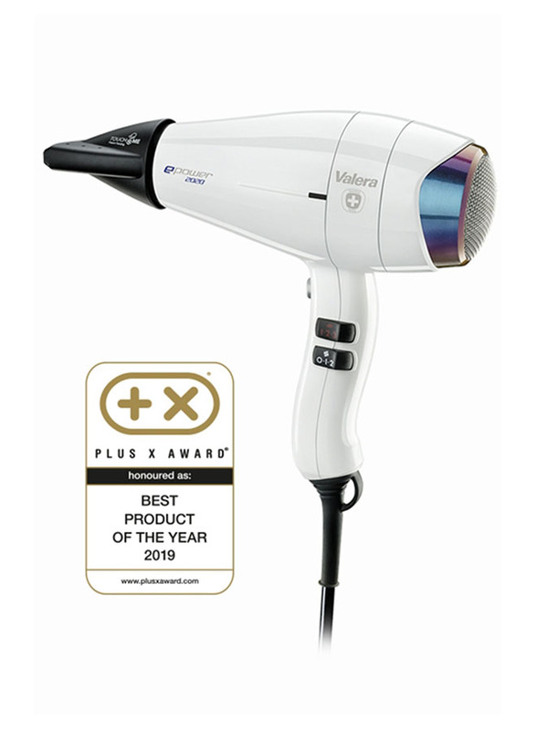 Valera Epower 2020 Hair Dryer, Pure White