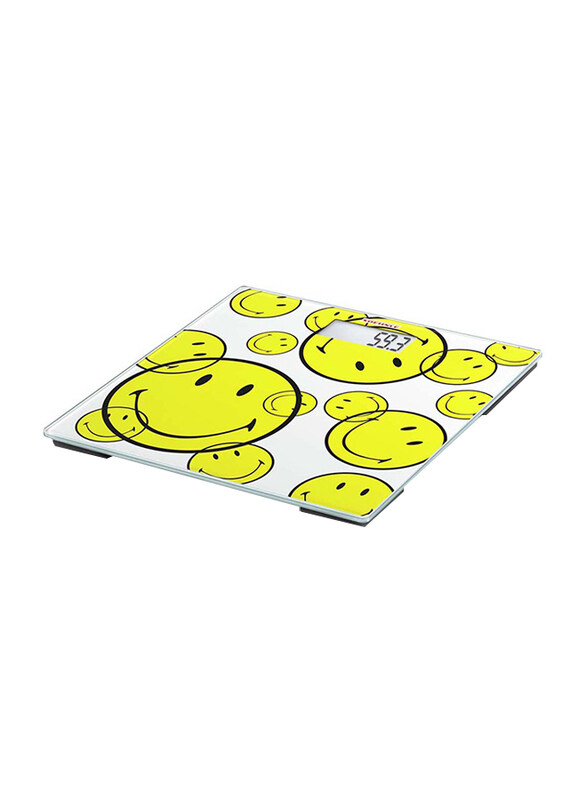 

Soehnle Smile Be Happy Digital Personal Scale, 63777, Yellow/White