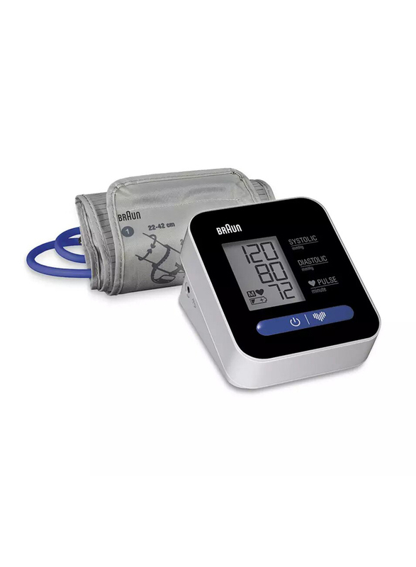 Braun Exactfit 1 Blood Pressure Monitor Upper Arm, BUA5000EUV1, White