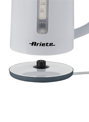 Ariete Bollitore 1.7L Electric Cordless Kettle, 1850-2200W, 2875, White