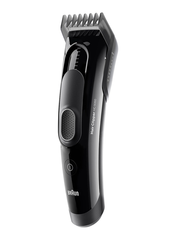 Braun HC 5050 Rechargeable Hair Clipper, Black