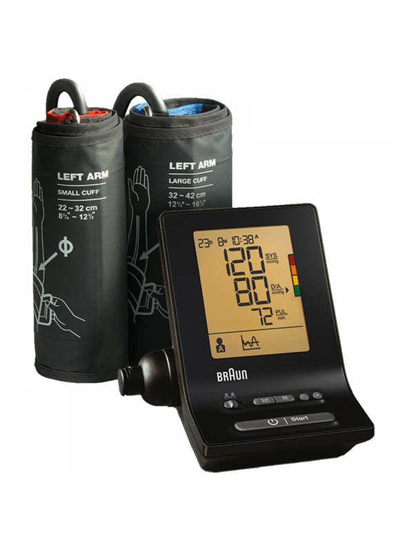 Braun Exactfit 5 Blood Pressure Monitor Upper Arm, BP6200, Black