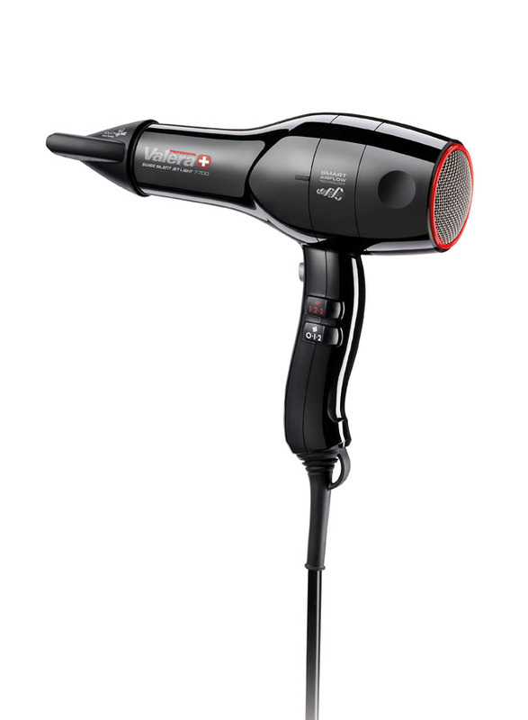 Valera Swiss Silent Jet 7700 Light Hair Dryer, Black