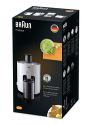 Braun PureEase Spin Juicer, 500W, SJ 3100 WH, White