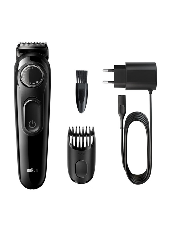 

Braun BT3222 Rechargeable Beard and Hair Trimmer, Black