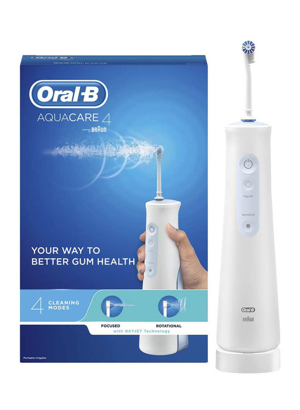 Oral B Aquacare 4 Water Flosser, White