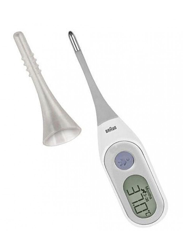 Braun Digital Age Precision Stick Thermometer, PRT2000, White