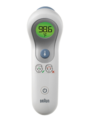 Braun No Touch + Forehead Thermometer, NTF3000, White