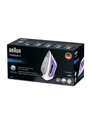 Braun TexStyle 3 Steam Iron, 2350W, SI 3042 VI, Violet