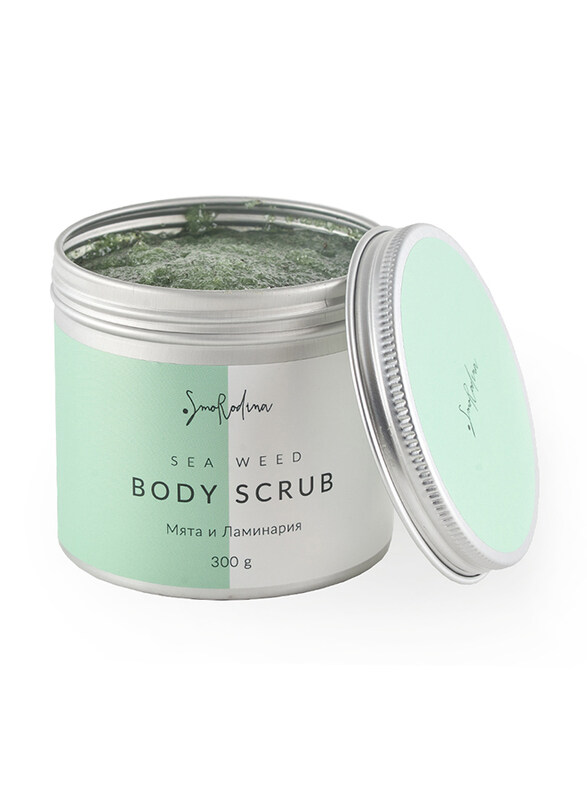 

SmoRodina Cometics Breath Mint & Seaweed Body Scrub, 300gm