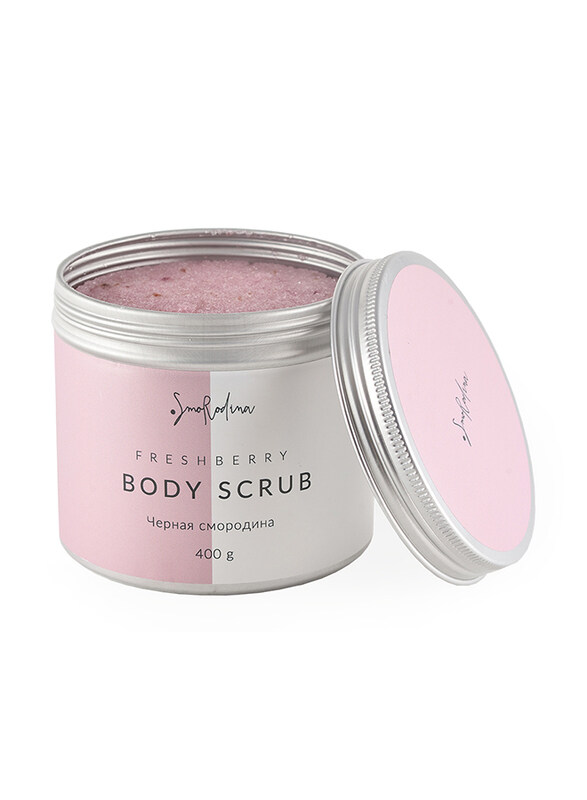 

SmoRodina Cometics Be Grateful Black Currant Body Scrub, 300gm