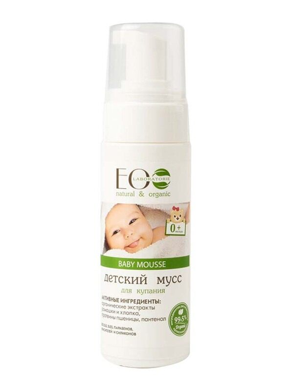 

EO Laboratorie 150ml Organic No Tears Mousse for Baby, Newborn, White