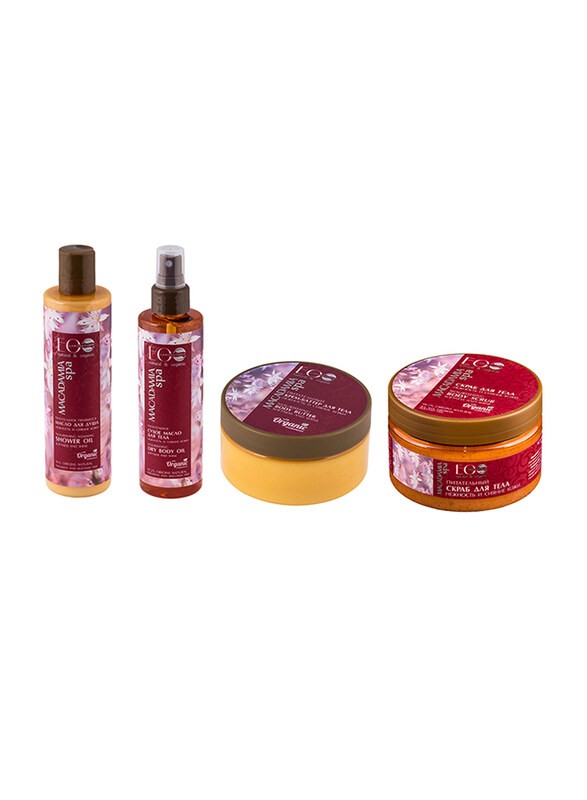 

EO Laboratorie Organic Macadamia Oil Body Care Set, 4 Pieces